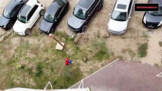 Sara Retali's Spiderman Roleplay Halloween Special: Big Tits & Ass Get a Creampie in POV