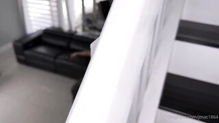 Red Eviee's massive tits bounce as JMac fucks her in POV