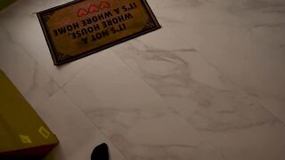 Nerdy Virgin gets tutored by her tutor in a hot POV bg session