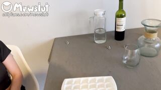 MewSlut gets punished with a rough doggystyle pounding & cum in mouth