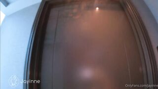 Asian Jayinne Petite Teen Red Lingerie Yoga Creampie