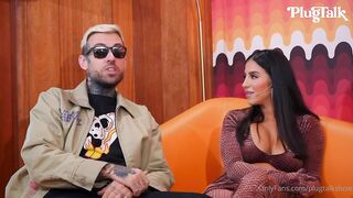 Lena The Plug Savannah Bond Gets Drilled Hard On Orange Couch