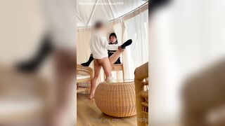 Pretty Amam7078 Enjoys an Intense Rough Schoolgirl Session