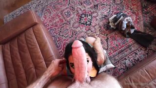 : Lena The Plug MILF Blowjob & BWC Facial Cumshot